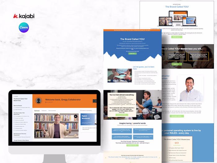 Sales Page Creation and Marketing Strategy for Masterclass