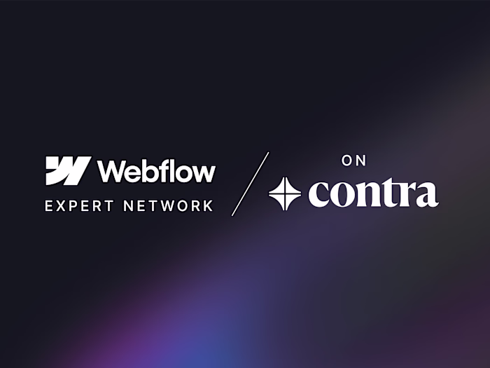 Get certified as a Webflow Expert on Contra