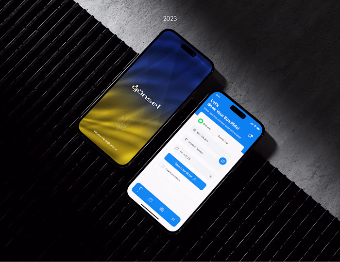 Günsel Ticket Booking App Design