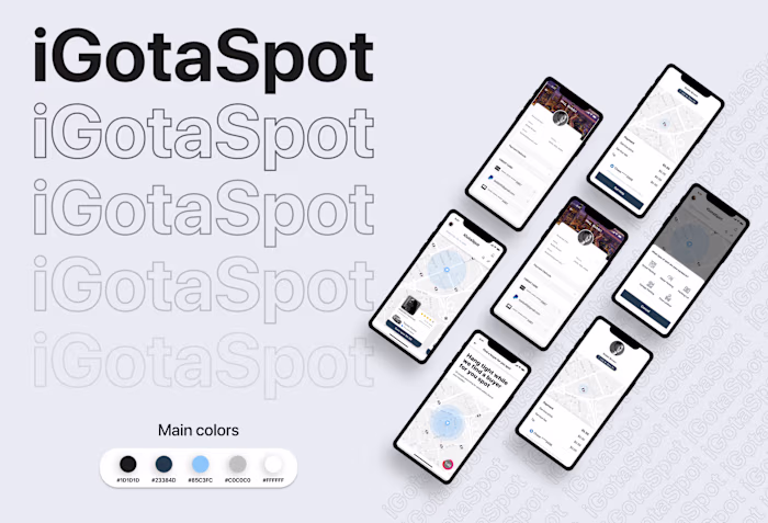 iGotaSpot is a real-time peer-to-peer