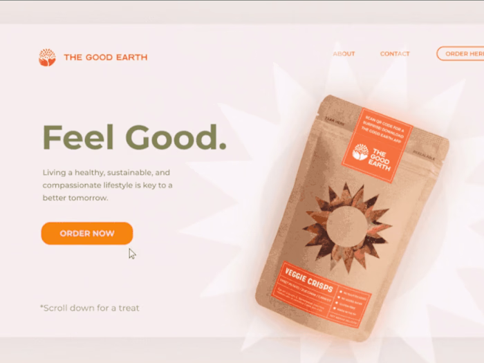 Developed a Brand Identity, Web UX/UI, and Packaging Design