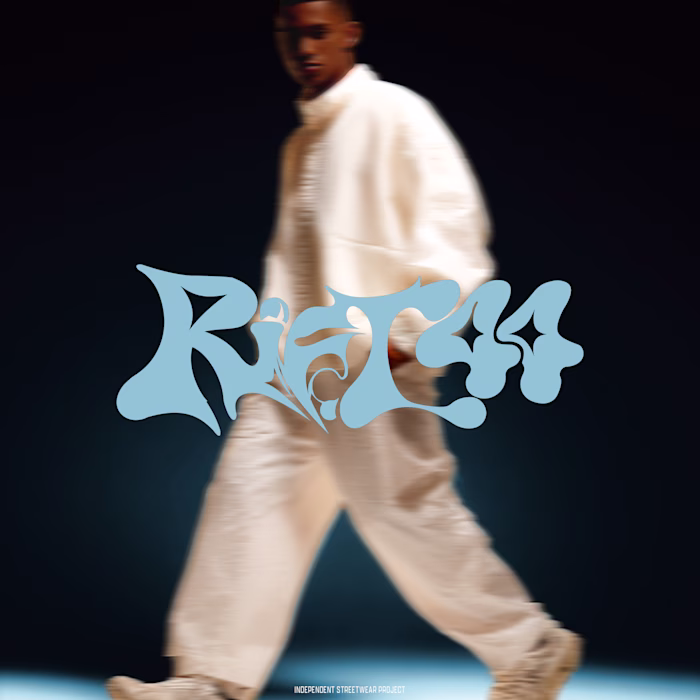 RIFT44 — Streetwear Visual Identity