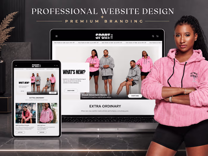 Premium Personal Brand Web Experience