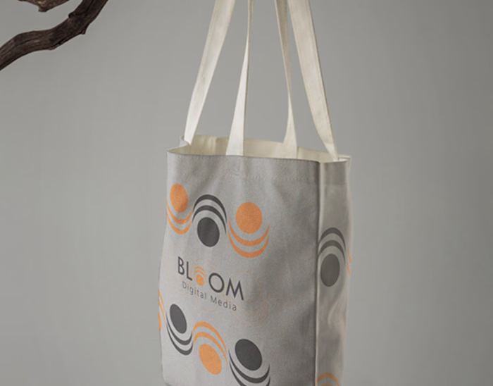 Bloom digital media brand identity