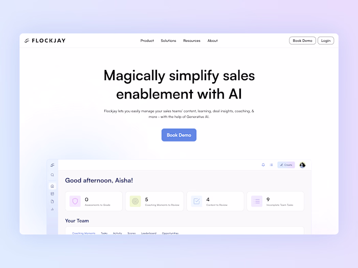 Flockjay - Webflow Development