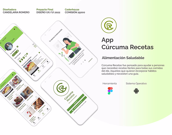 Cúrcuma Recetas | UX/UI on Behance
