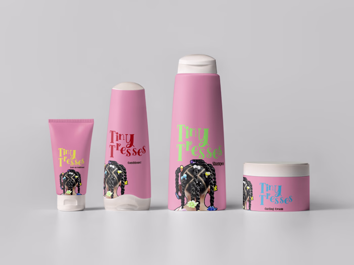 Tiny Tresses - Logo and Product Design