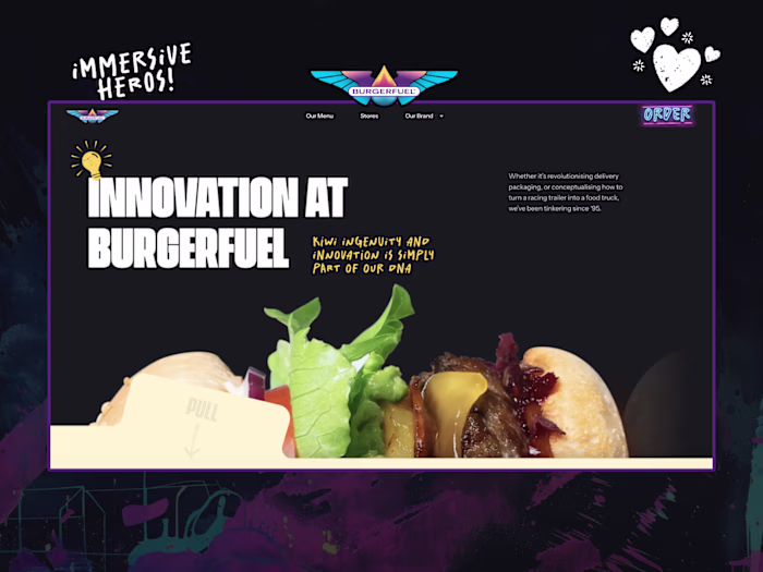 Webflow Development for Food &