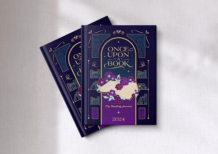 Once Upon a Book Reading Journal Design