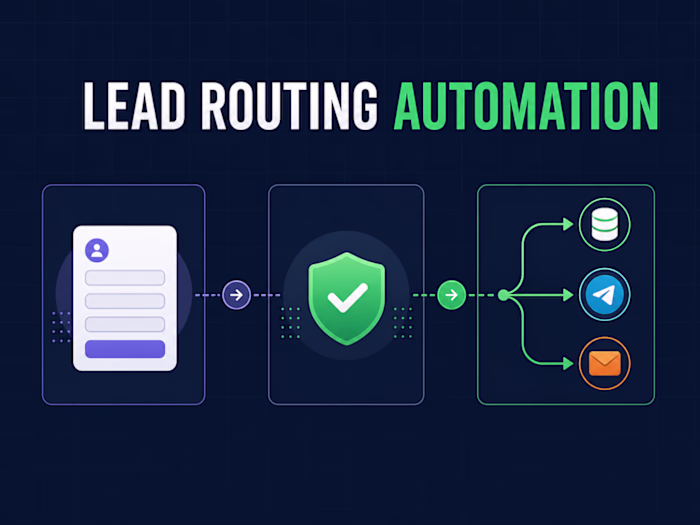 n8n Lead Routing Automation with Validation & Alerts