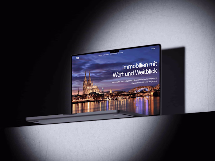 Modern Framer website for a