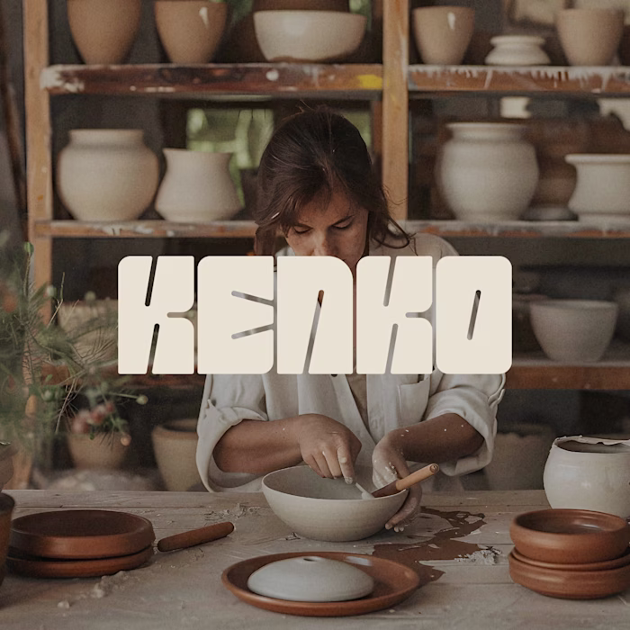 Branding: Kenko 🏺 Kenko is a rather special pottery studio....