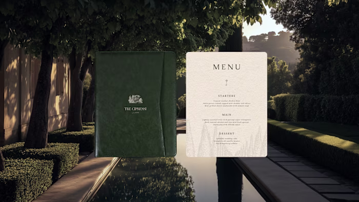Tre Cipressi | Branding & Print Design