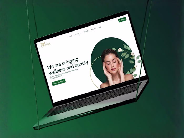 Divine / Logo, Website on Behance