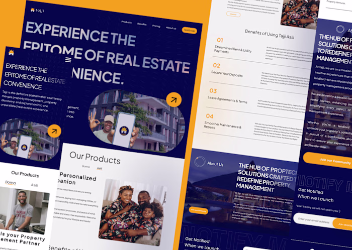 REAL ESTATE LANDING PAGE