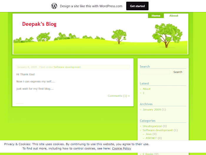 Deepak’s Blog