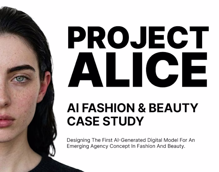 Project Alice — AI-Generated Fashion Editorial