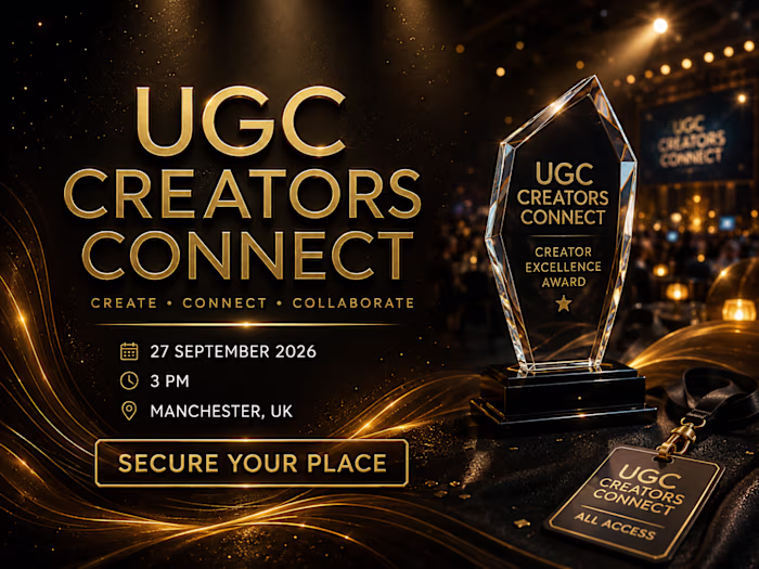 UGC Creators Connect | Cinematic Event Advertisement
