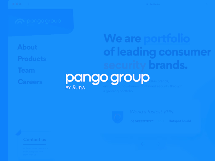 Pango.co Website Redesign