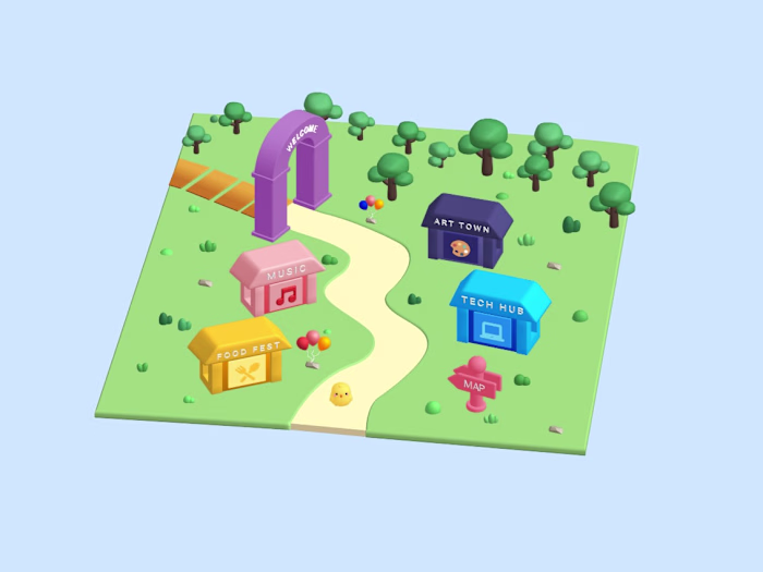 Bloom Events: A 3D Digital Experience