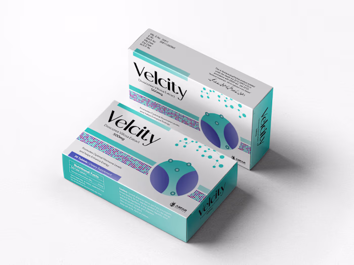 Hormonal Balance Supplement Box Packaging