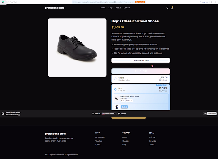  Shopify Store Design and Development