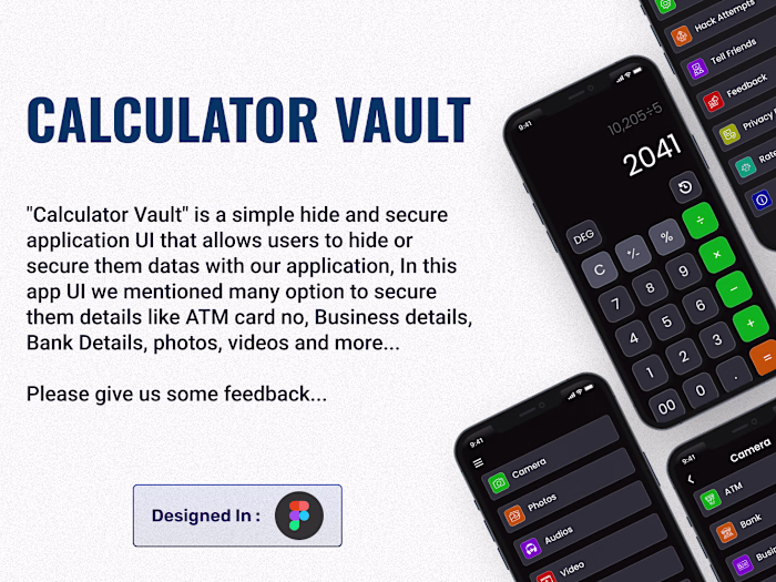 Calculator Vault: Hide Photos, Videos