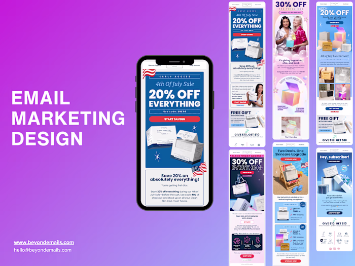 Email Marketing Design 