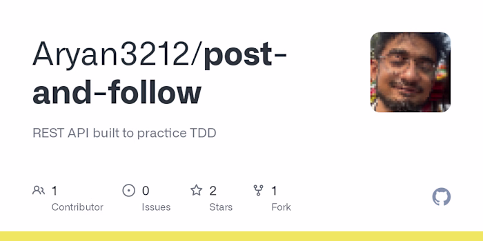 Post and Follow