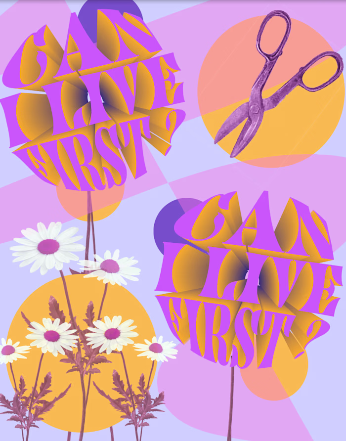 Text Poster design 