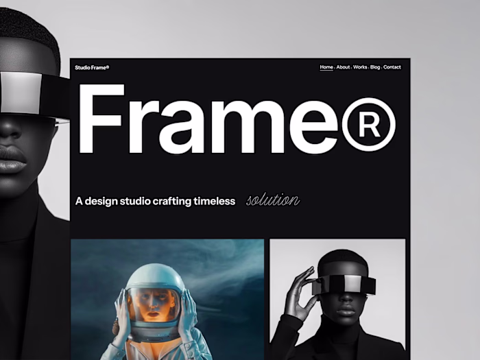 Frame® Studio — Framer Template Development