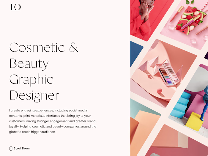 Cosmetic & Beauty Graphic Designer