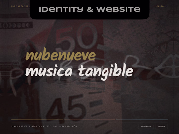 nubenueve - identity & website
