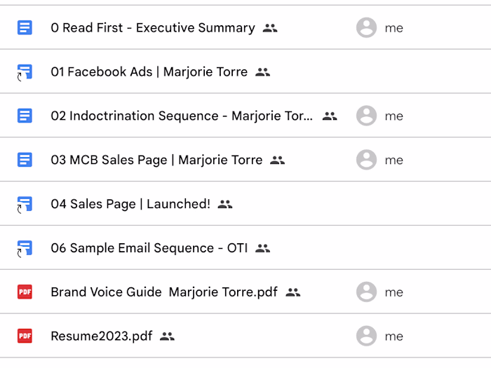 Copywriter Portfolio