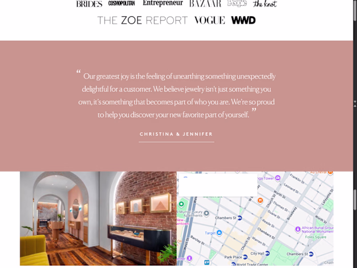 Ecommerce website design for greenwich