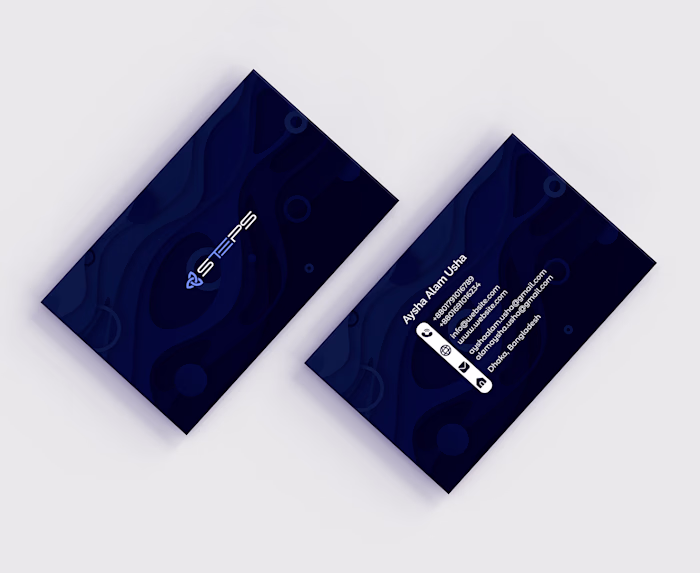 Business Card Design: Behance