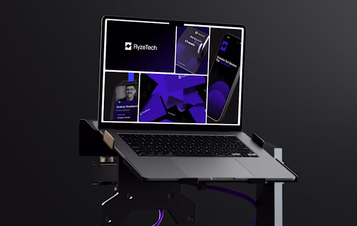 RyzeTech® | Digital Agency Brand Identity
