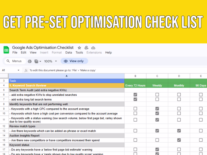 Get organized workflow.