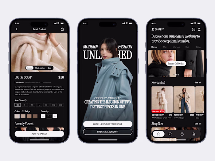 Clofest - Fashion E-Commerce App