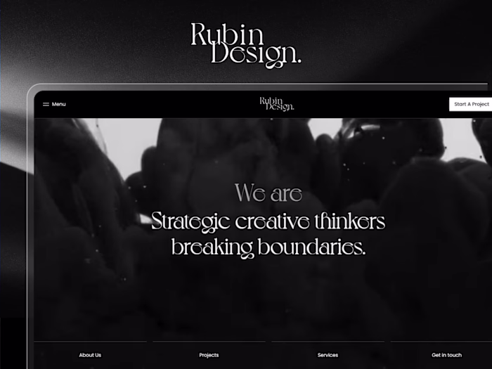 Rubin Design Co. : Website Design & Migration (Webflow → Framer)