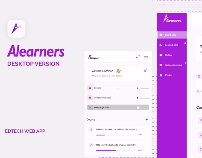 ALEARNERS (EDTECH WEB APP)