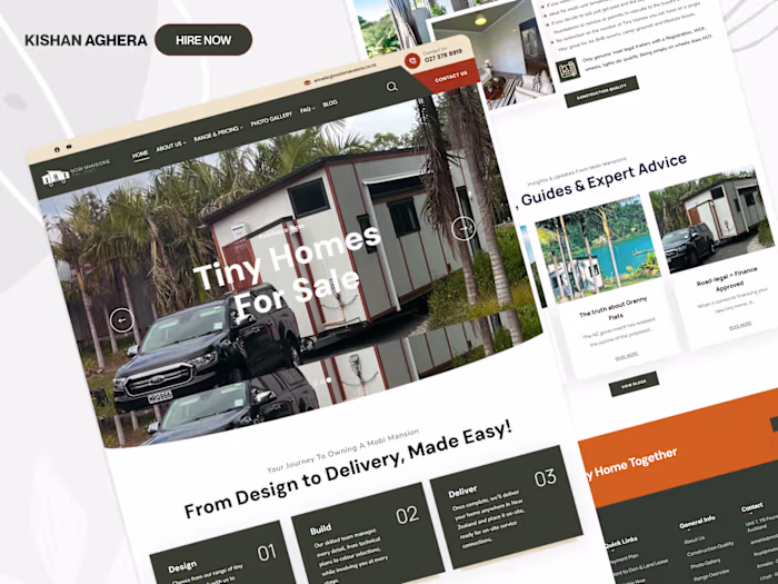 Mobi Mansions Real Estate Website Design