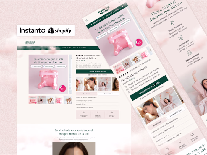 E-commerce Store Design & Development for Beauty Brand