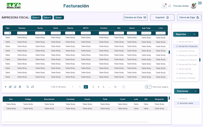 ERP Billing Module Development for Emcasoft
