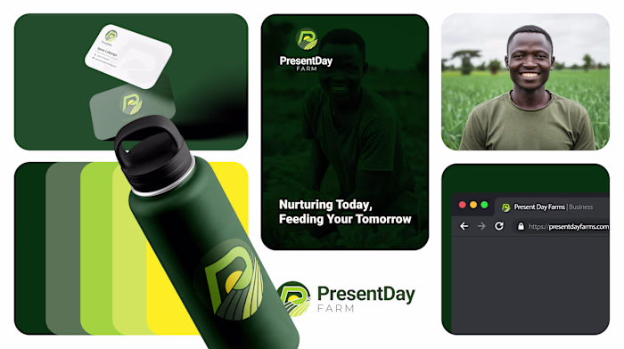 Present Day Farms Brand Identity