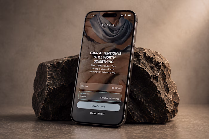 Tithe - iOS App Design