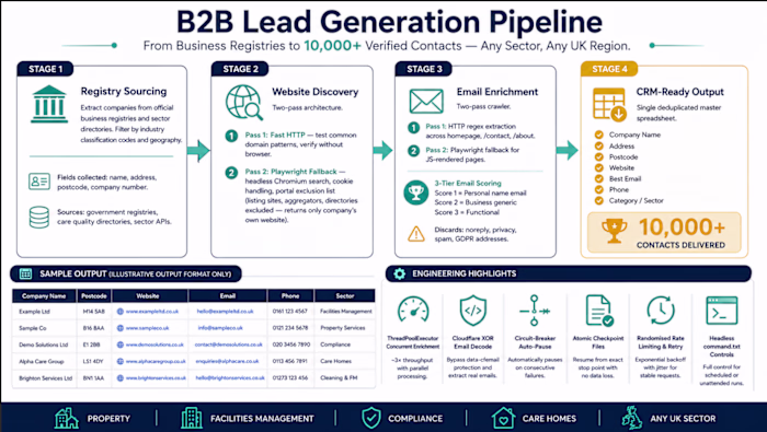 UK B2B Lead Pipeline 