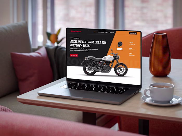 Electric Vehicle Website - Royal Enfield