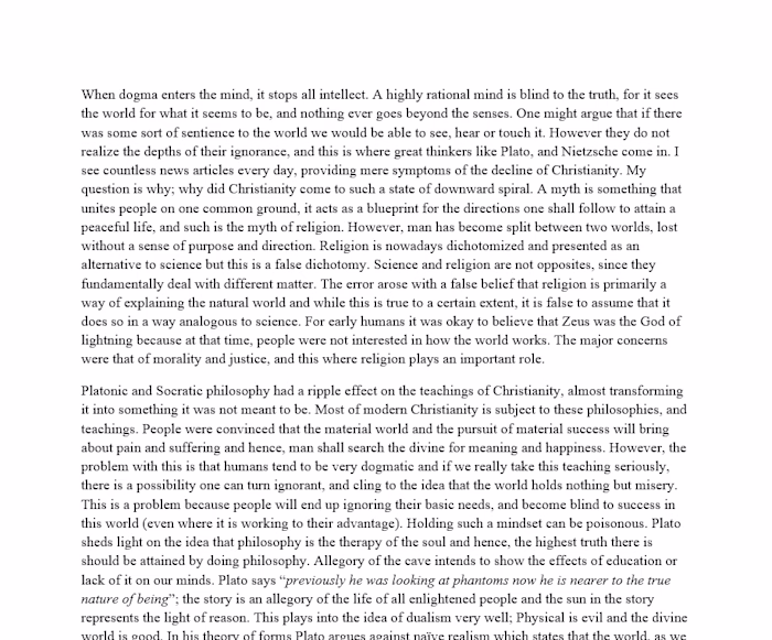 Article writing
