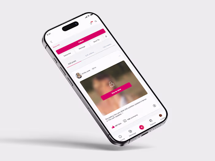 Fanverse UI/UX Design Project
